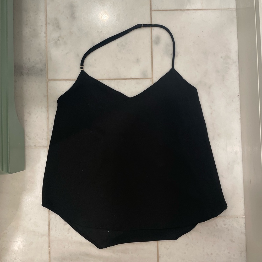 Show Me Your Mumu Black Halter Top - size M